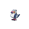 Pidove shiny front-facing sprite from Pokémon White 2