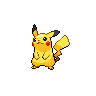 Pikachu front-facing sprite from Pokémon White 2