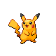 Pikachu shiny front-facing sprite from Pokémon Diamond