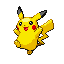 Pikachu front-facing sprite from Pokémon FireRed