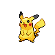Pikachu front-facing sprite from Pokémon Platinum