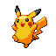 Pikachu shiny front-facing sprite from Pokémon Ruby