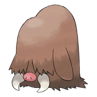 Piloswine official artwork