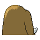 Piloswine back-facing sprite from Pokémon Pearl