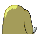 Piloswine shiny back-facing sprite from Pokémon Pearl