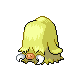 Piloswine shiny front-facing sprite from Pokémon Pearl
