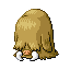 Piloswine front-facing sprite from Pokémon Emerald