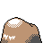 Piloswine back-facing sprite from Pokémon Gold