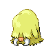 Piloswine shiny front-facing sprite from Pokémon SoulSilver