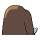 Piloswine back-facing sprite from Pokémon Platinum