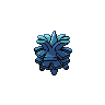 Pineco back-facing sprite from Pokémon Black