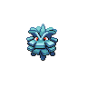 Pineco front-facing sprite from Pokémon Black
