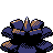 Pineco back-facing sprite from Pokémon Silver