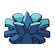 Pineco back-facing sprite from Pokémon Platinum
