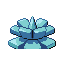 Pineco back-facing sprite from Pokémon Ruby