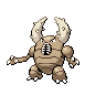 Pinsir front-facing sprite from Pokémon Black 2