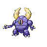 Pinsir shiny front-facing sprite from Pokémon Black