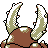 Pinsir back-facing sprite from Pokémon Crystal