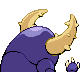 Pinsir shiny back-facing sprite from Pokémon Diamond