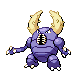 Pinsir shiny front-facing sprite from Pokémon Diamond