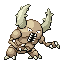 Pinsir front-facing sprite from Pokémon Emerald