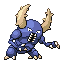 Pinsir shiny front-facing sprite from Pokémon Emerald