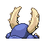 Pinsir shiny back-facing sprite from Pokémon FireRed