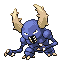 Pinsir shiny front-facing sprite from Pokémon FireRed