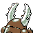 Pinsir back-facing sprite from Pokémon Gold