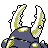 Pinsir shiny back-facing sprite from Pokémon Gold