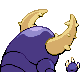 Pinsir shiny back-facing sprite from Pokémon HeartGold