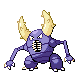 Pinsir shiny front-facing sprite from Pokémon HeartGold