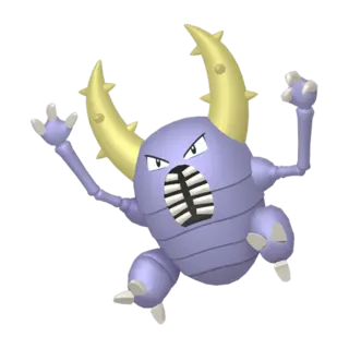 Pinsir shiny front-facing sprite from Pokémon X