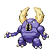 Pinsir shiny front-facing sprite from Pokémon Platinum