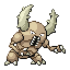 Pinsir front-facing sprite from Pokémon Ruby