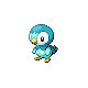 Piplup shiny front-facing sprite from Pokémon Pearl