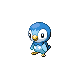 Piplup front-facing sprite from Pokémon Platinum