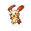 Plusle shiny front-facing sprite from Pokémon Sapphire