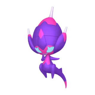 Poipole front-facing sprite from Pokémon Ultra Moon