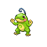 Politoed front-facing sprite from Pokémon Black 2