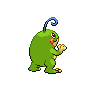 Politoed back-facing sprite from Pokémon Black