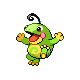 Politoed front-facing sprite from Pokémon Pearl