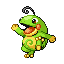 Politoed front-facing sprite from Pokémon Emerald