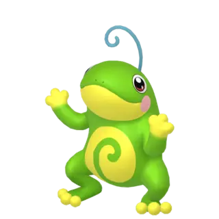 Politoed front-facing sprite from Pokémon Violet