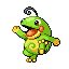 Politoed front-facing sprite from Pokémon Sapphire