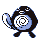 Poliwag front-facing sprite from Pokémon Red