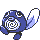 Poliwag front-facing sprite from Pokémon Yellow