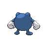 Poliwhirl back-facing sprite from Pokémon Black