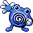 Poliwhirl shiny front-facing sprite from Pokémon Crystal