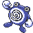 Poliwhirl front-facing sprite from Pokémon Yellow
